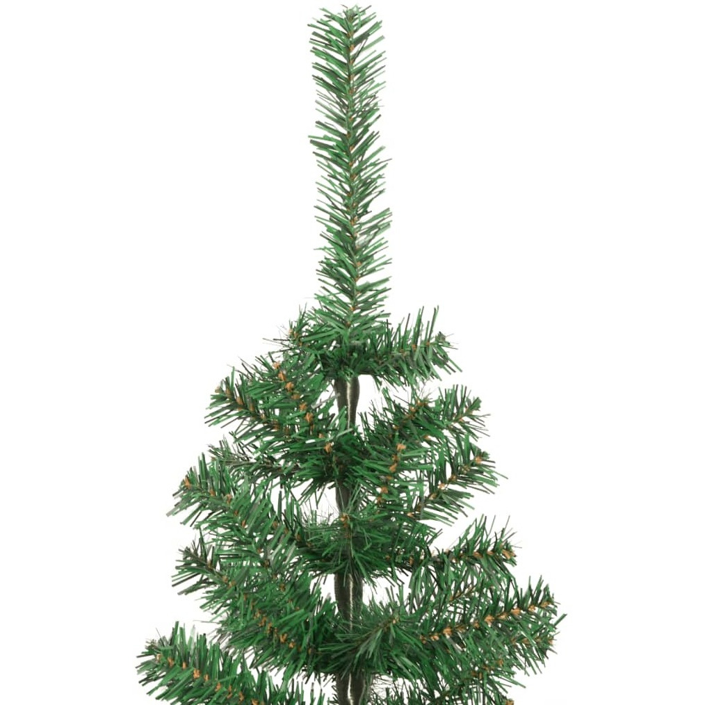 vidaXL Artificial Christmas Tree L 8 ft Green