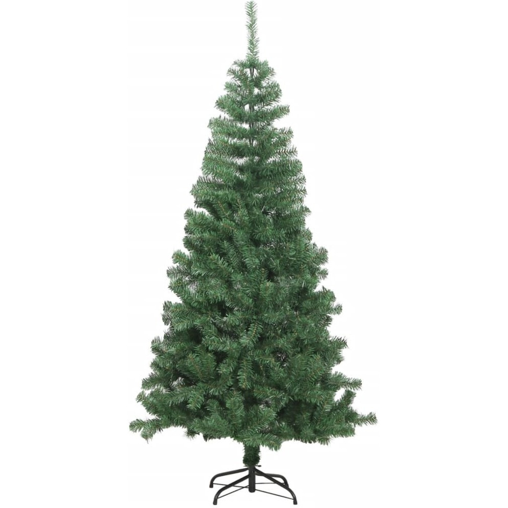 vidaXL Artificial Christmas Tree L 8 ft Green