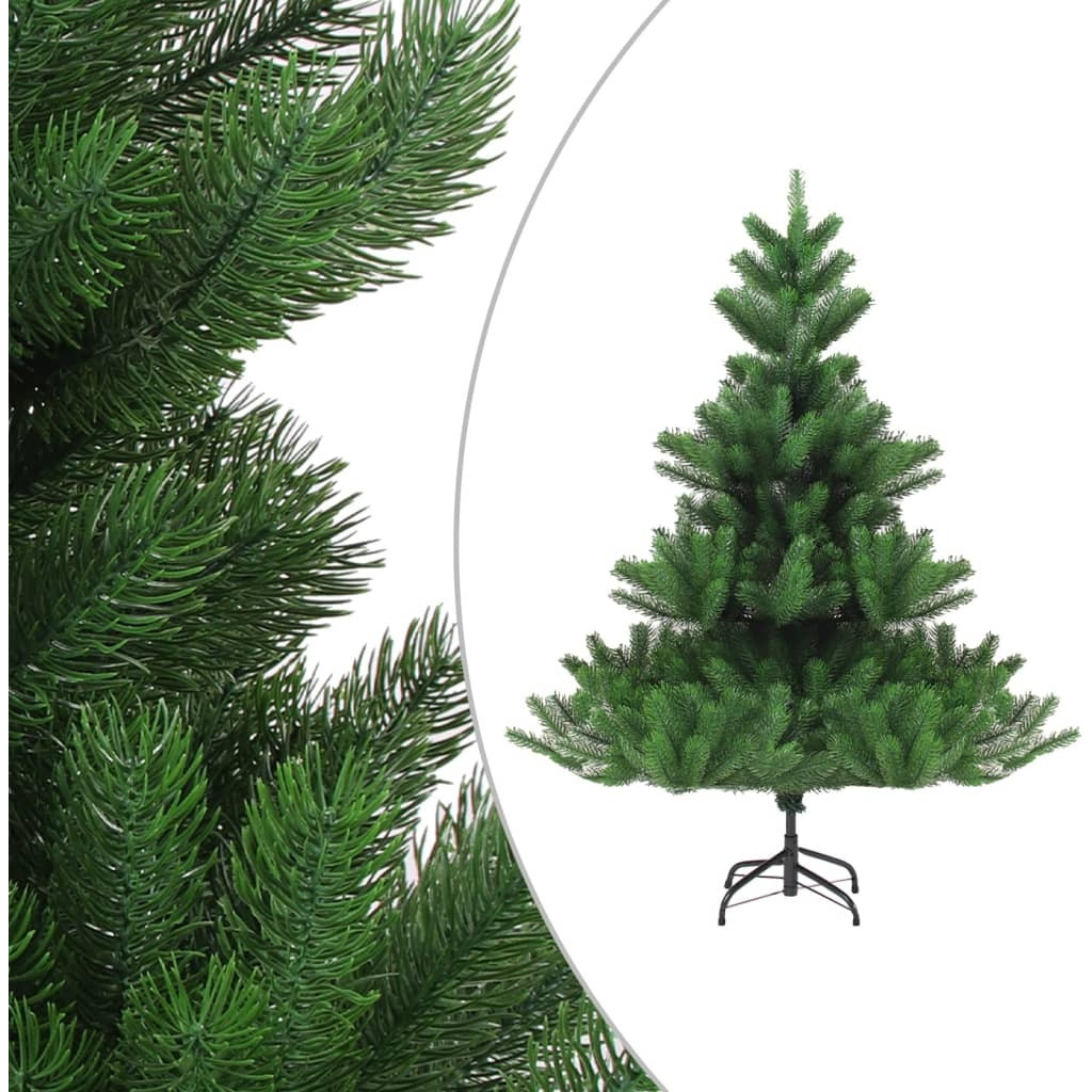 vidaXL Nordmann Fir Artificial Christmas Tree Green 7 ft
