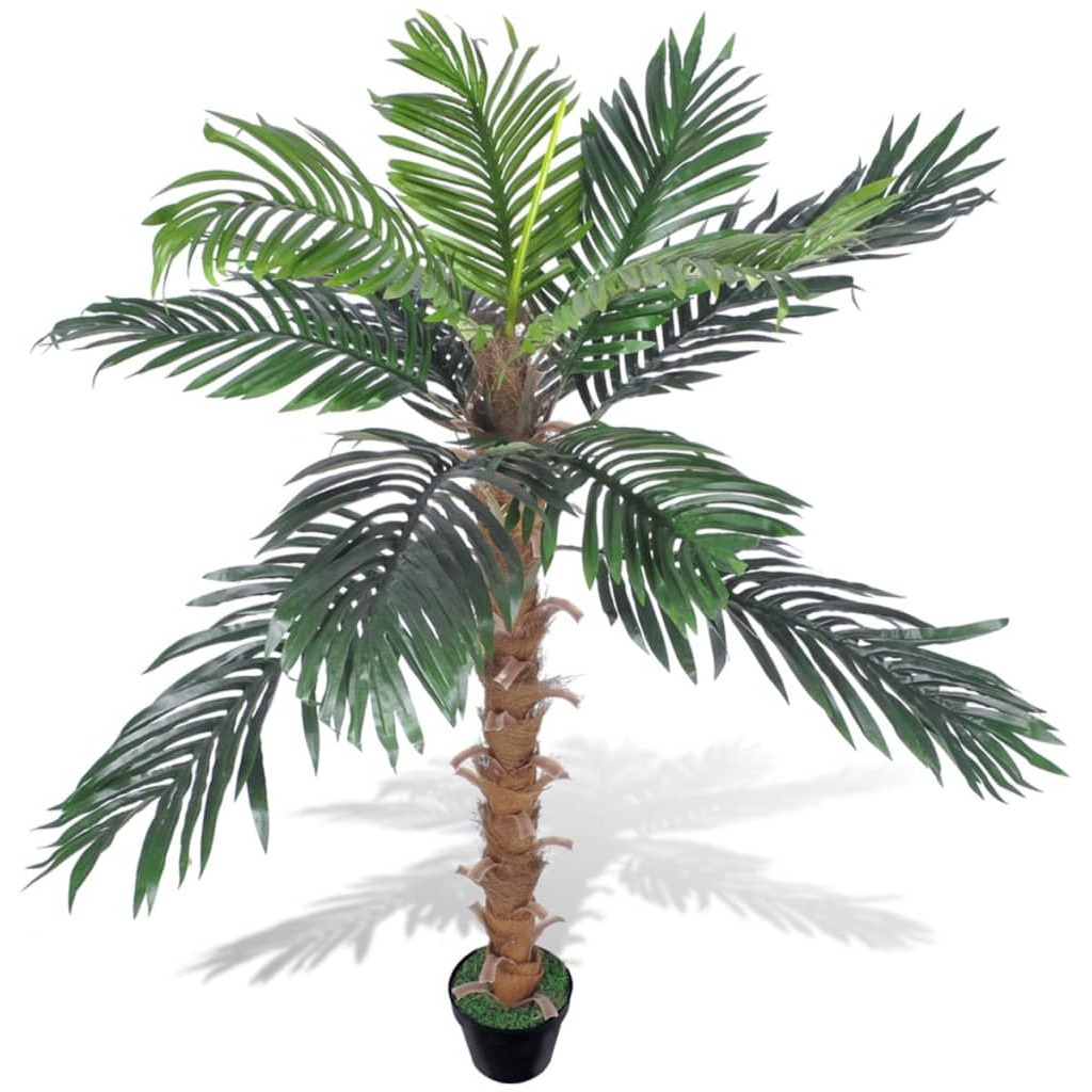 Artificial Plant Coconut Palm Tree with Pot 55"