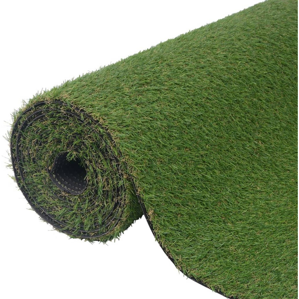 vidaXL Artificial Grass 4.9'x26.2'/0.8" Green