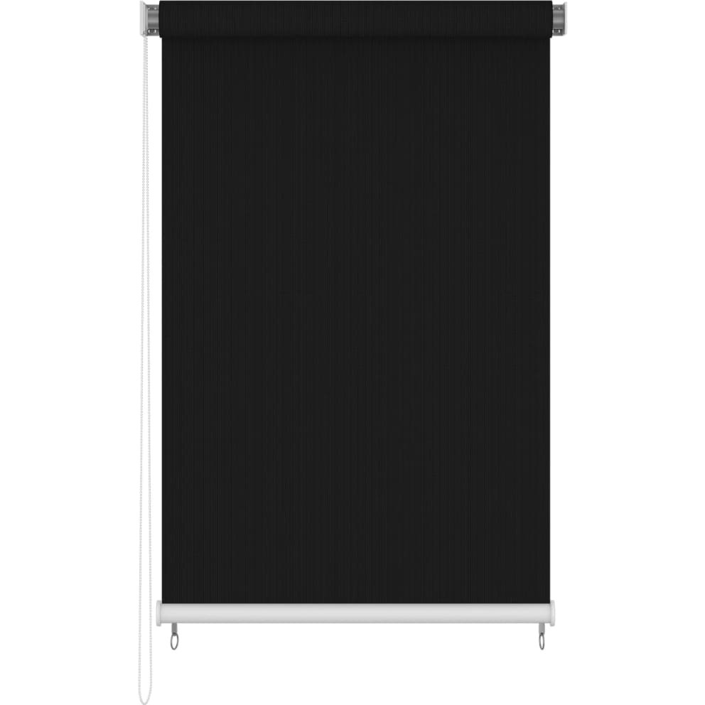 vidaXL Outdoor Roller Blind 63&quotx90.6" Black