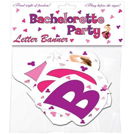 Bachelorette party letter banner(D0102H5GKSA.)