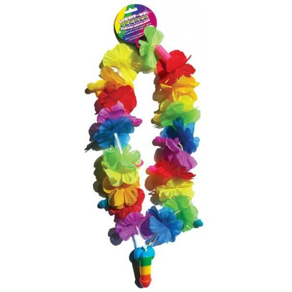 Rainbow Light Up Flower Pecker Necklace(D0102H5GWUY.)