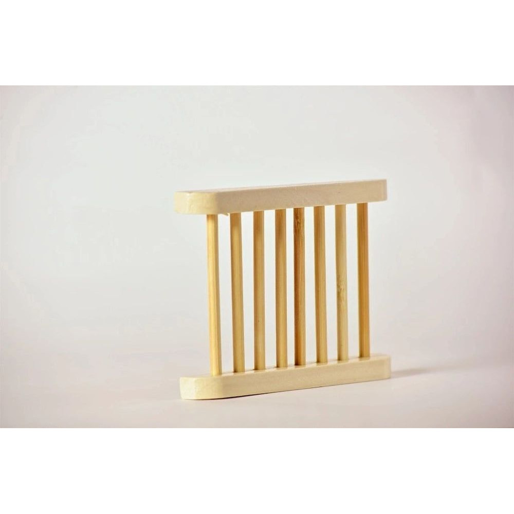 Natural Bamboo Soap Bar Dish. Eco-Friendly(D0102HEYUMA.)