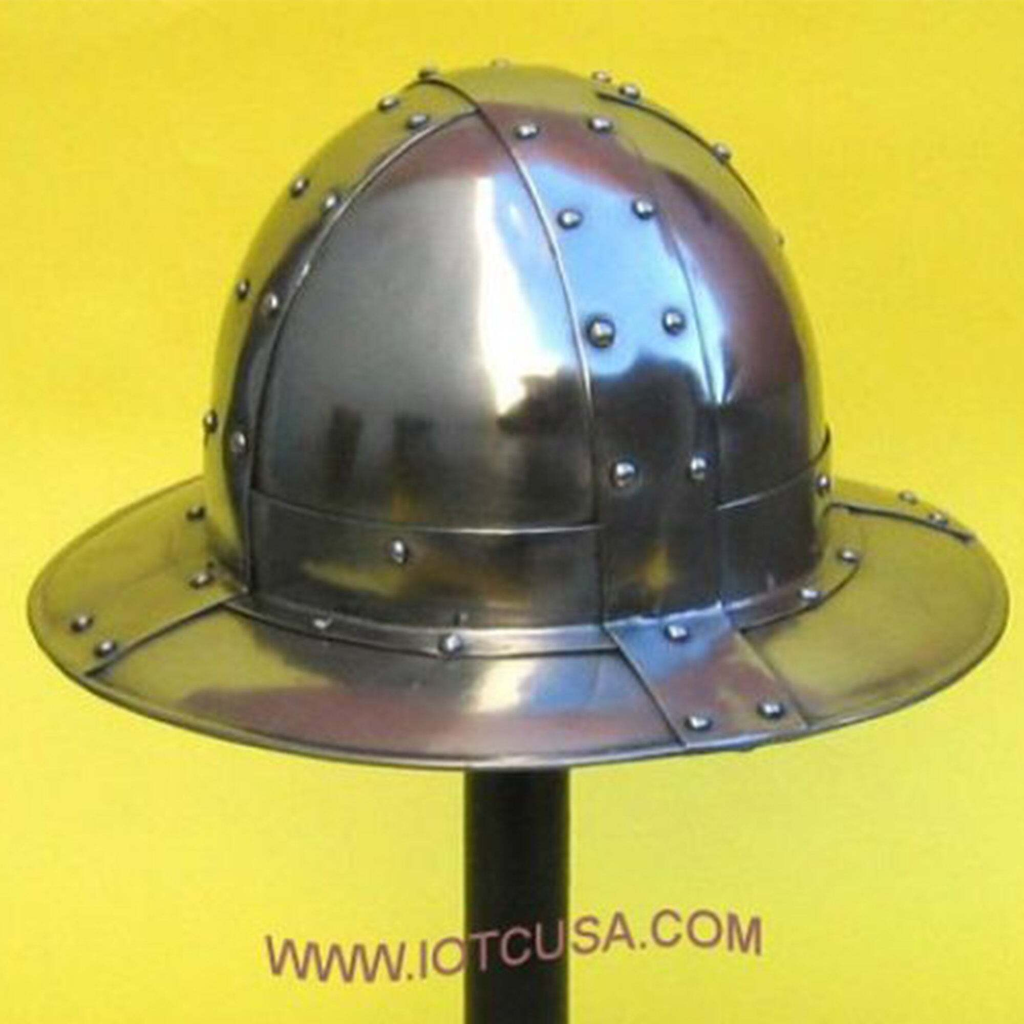 IR 80626D - ARMOR HELMET KETTLE HAT DELUXE