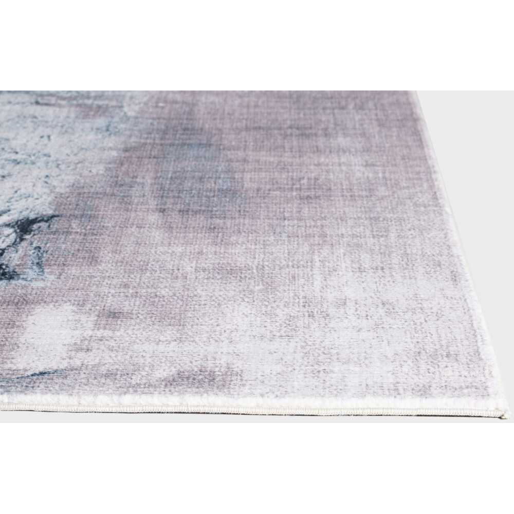 5 x 8 Sand Abstract Splash Modern Area Rug