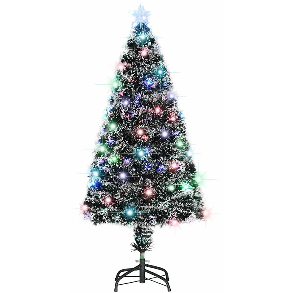 vidaXL Artificial Christmas Tree with Stand/LED 4 ft 135 Branches