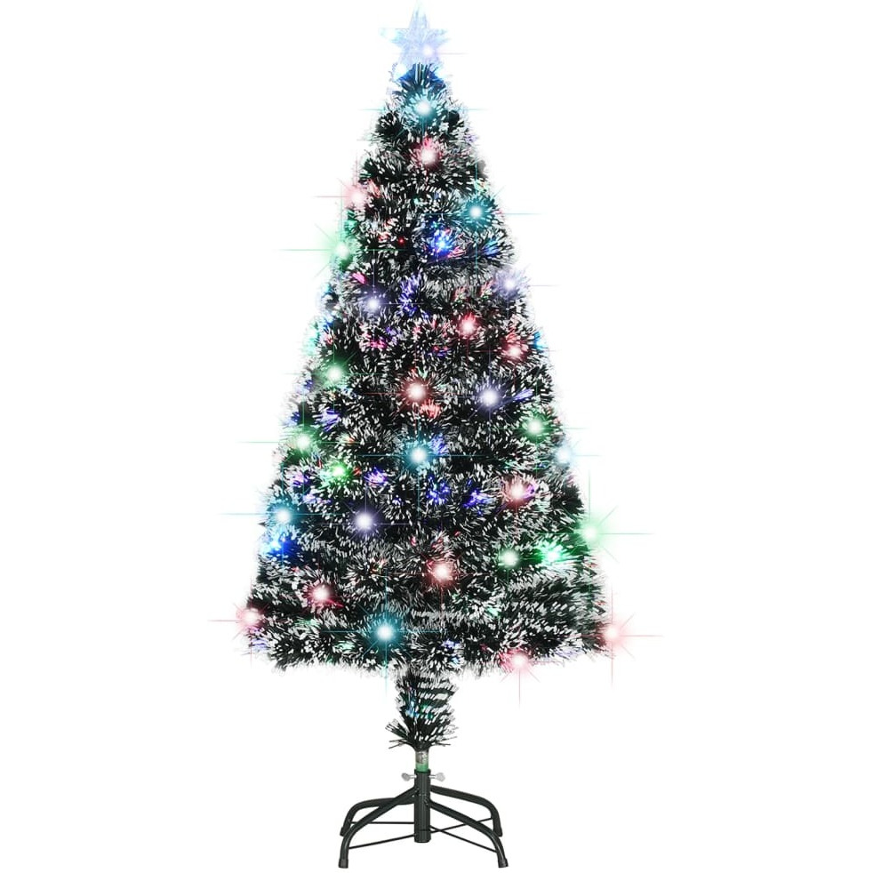 vidaXL Artificial Christmas Tree with Stand/LED 4 ft 135 Branches