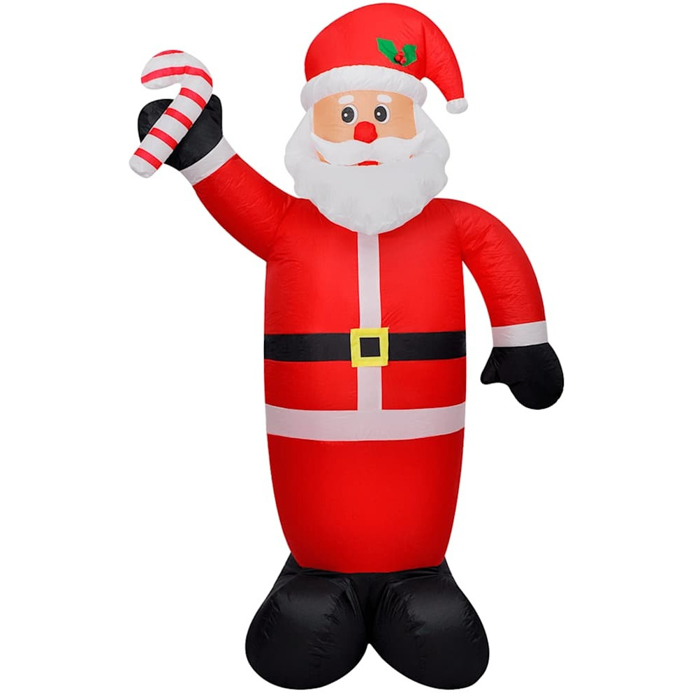 vidaXL Christmas Inflatable Santa Claus 8 ft