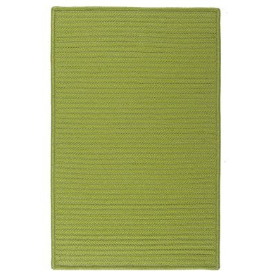 Simply Home Solid - Bright Green 7'x9'