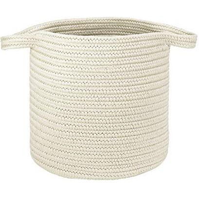 Farm Braided Laundry Basket  - Snow 16&quotx16&quotx20"