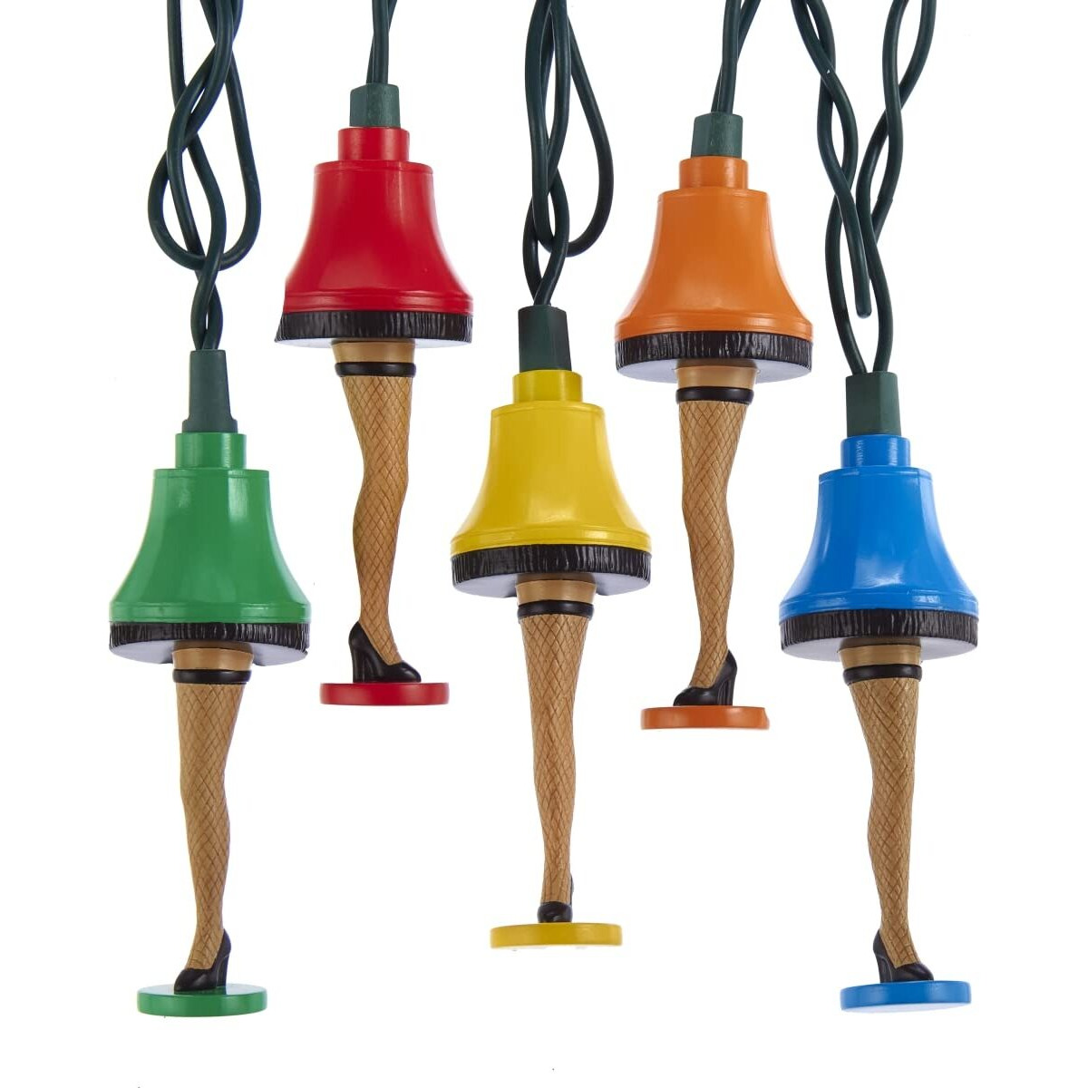 UL 10-Light colorful Leg Lamp Light Set