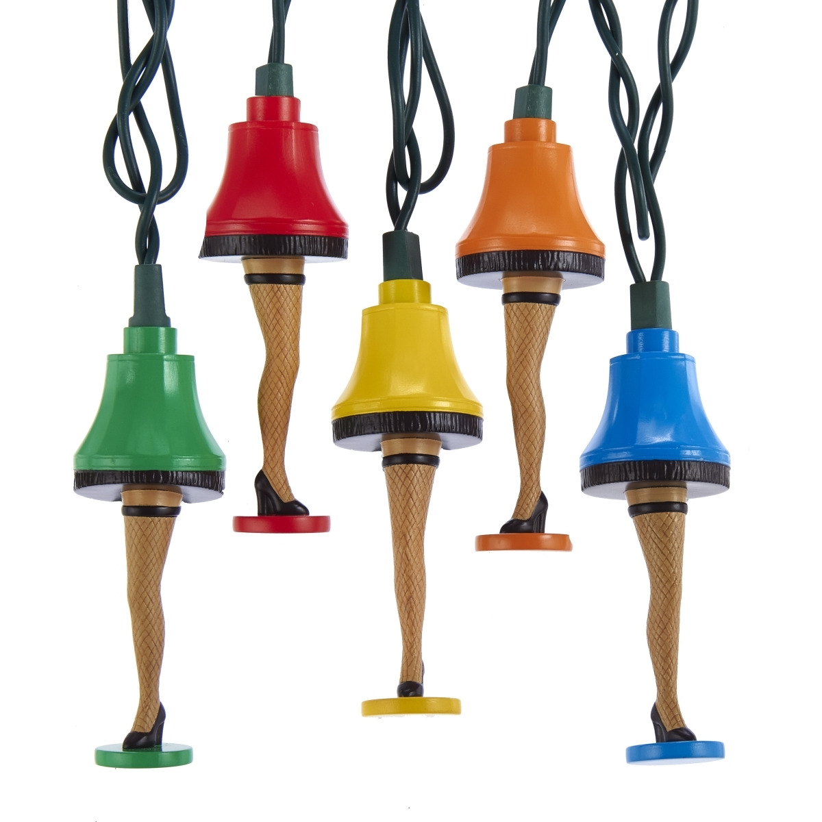 UL 10-Light colorful Leg Lamp Light Set