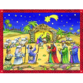 mer Advent - Manger Scene