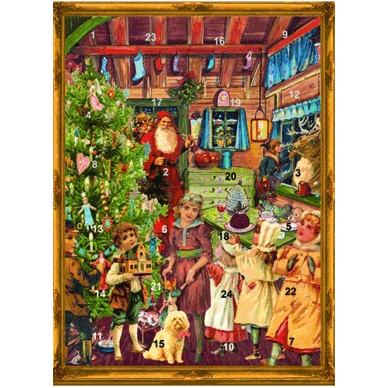 mer Advent - Victorian Style Santas Workshop