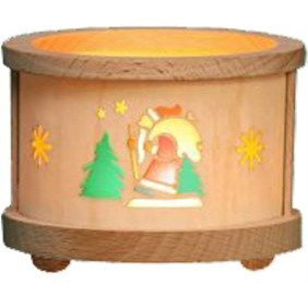 Richard glaesser Tea light Luminary - Santa