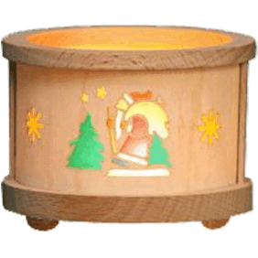 Richard glaesser Tea light Luminary - Santa