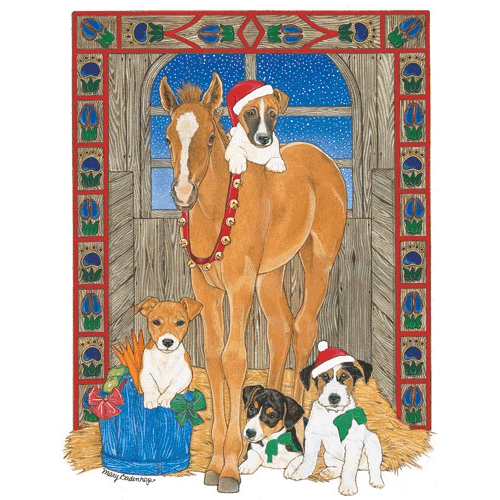 Holiday Boxed cards- Jack Russell Terrier