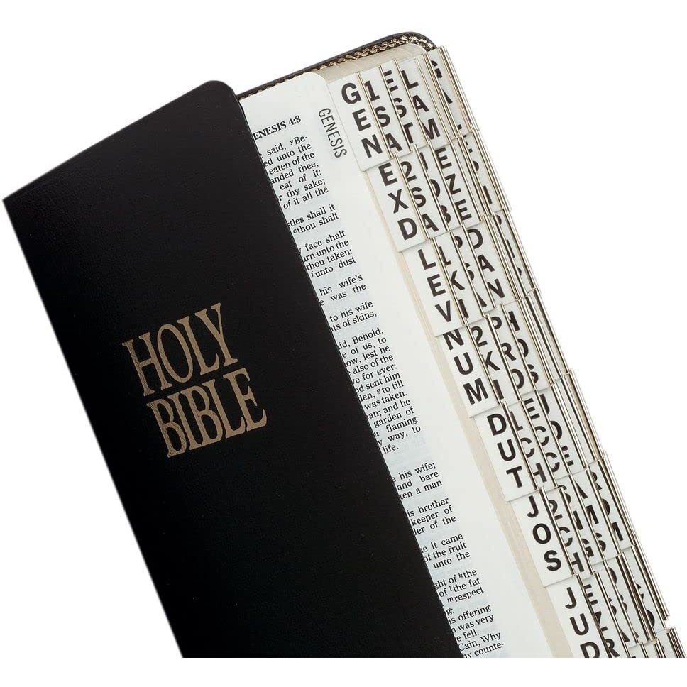 Tabbies 133605 Bible Tab Large Prt O&N Testmn With catholic Bks gold