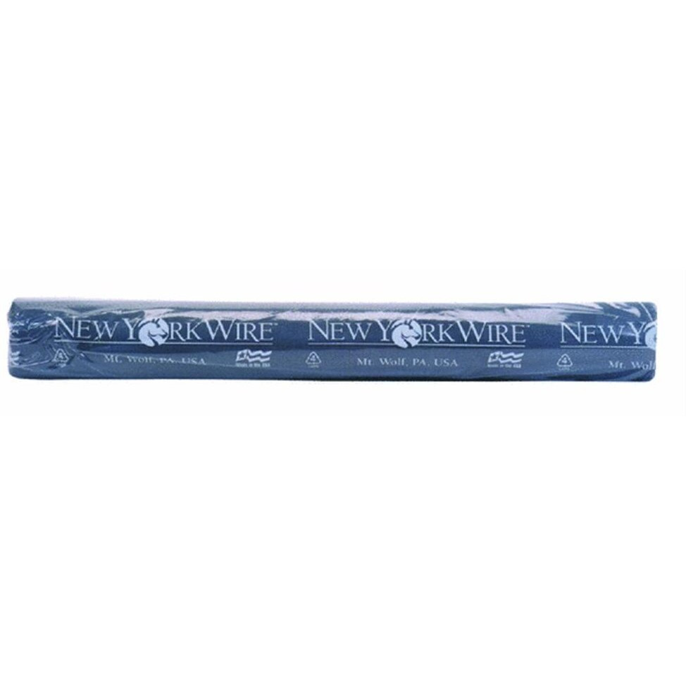 New York Wire FcS8776-M 28 in x 100 ft Fiberglass Screen cloth- gray