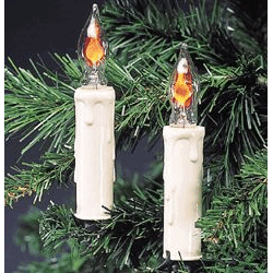Kurt S Adler  Inc UL0740 Kurt Adler 7-Light Flicker Flame candle Light Set