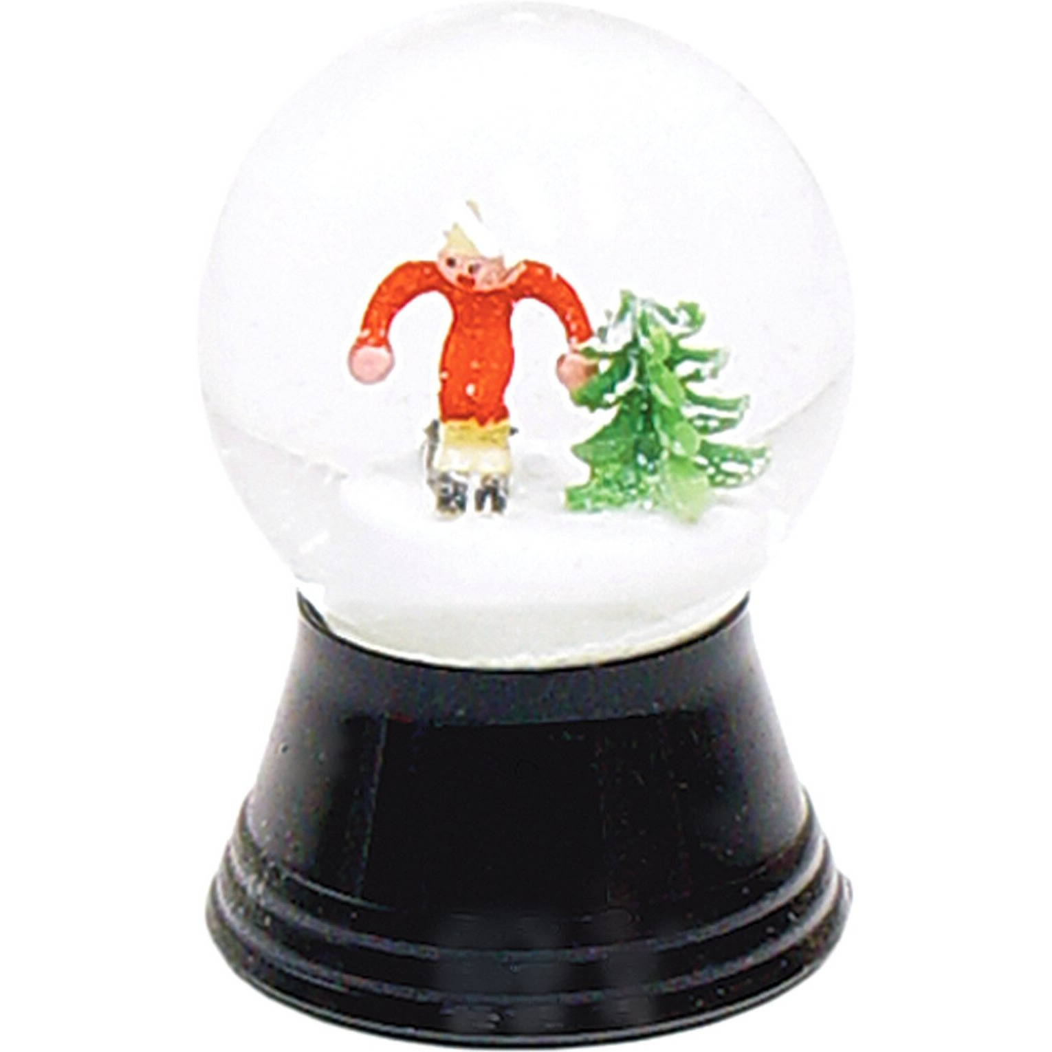 PERZ PR1224 Perzy Snowglobe - Small Skier