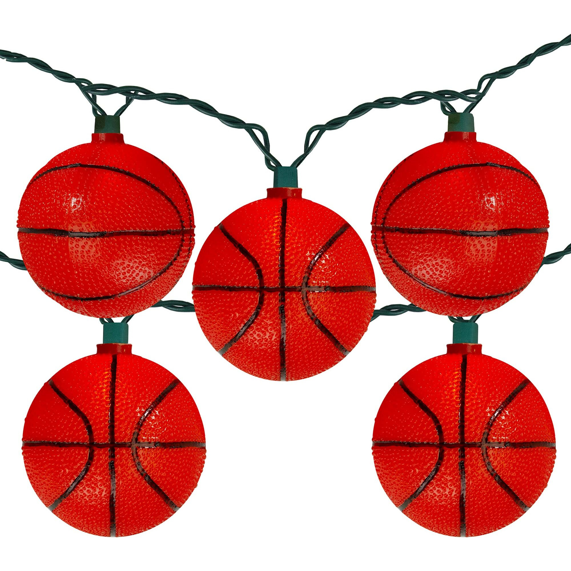 Kurt S Adler  Inc UL0402 Kurt Adler 10-Light Basketball Light Set
