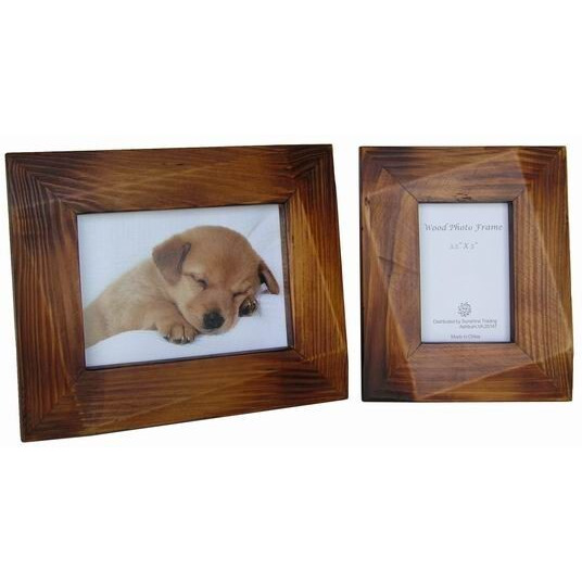Sunshine Trading ST-37-7 Handmade Wood Photo Frame - 5 x 7 Inch
