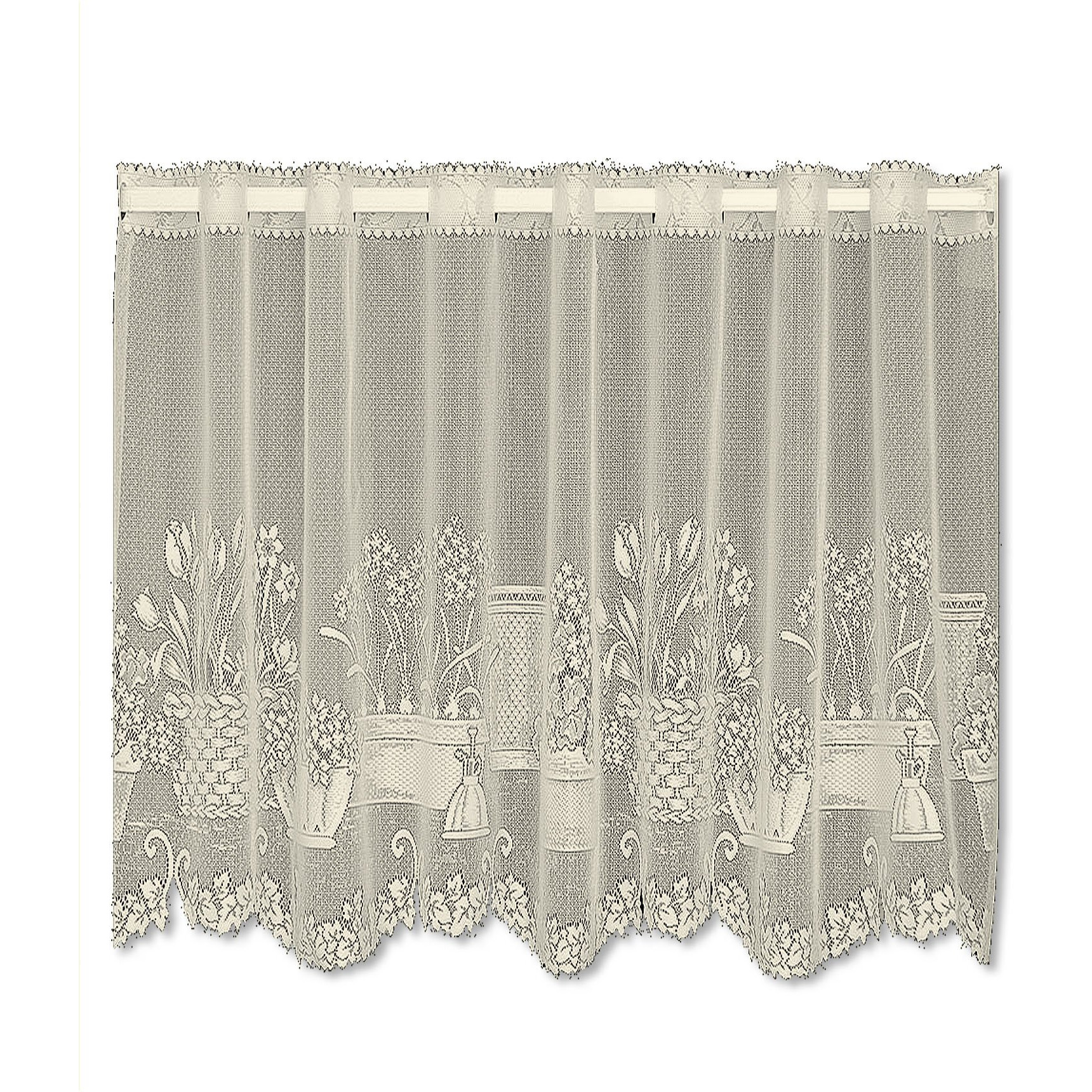 Heritage Lace 6275E-6030 Window garden 60 x 30 in Tier - Ecru