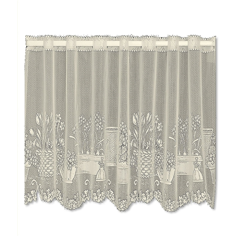 Heritage Lace 6275E-6030 Window garden 60 x 30 in Tier - Ecru