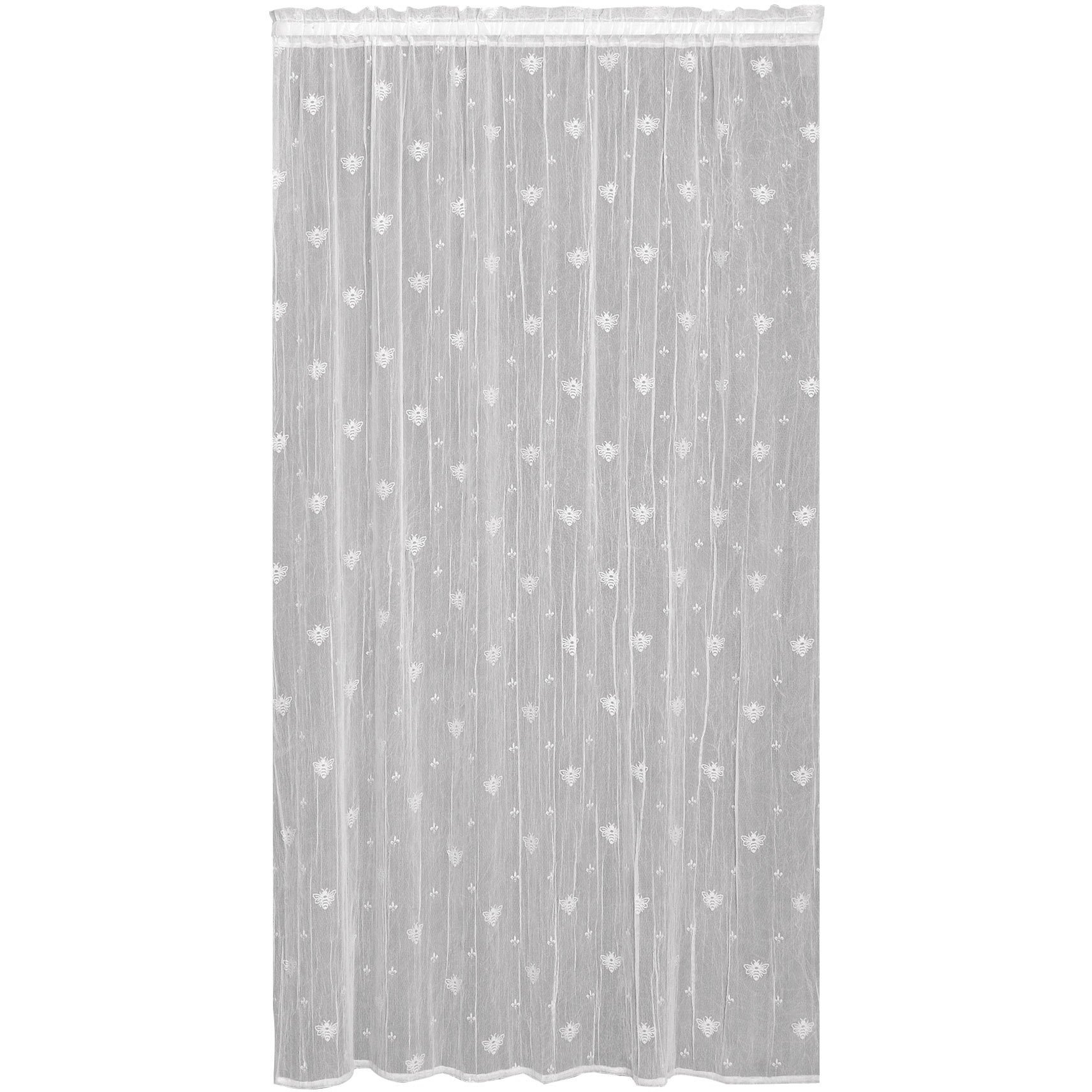 Heritage Lace 7165W-4584 Bee 45 x 84 in Panel  White