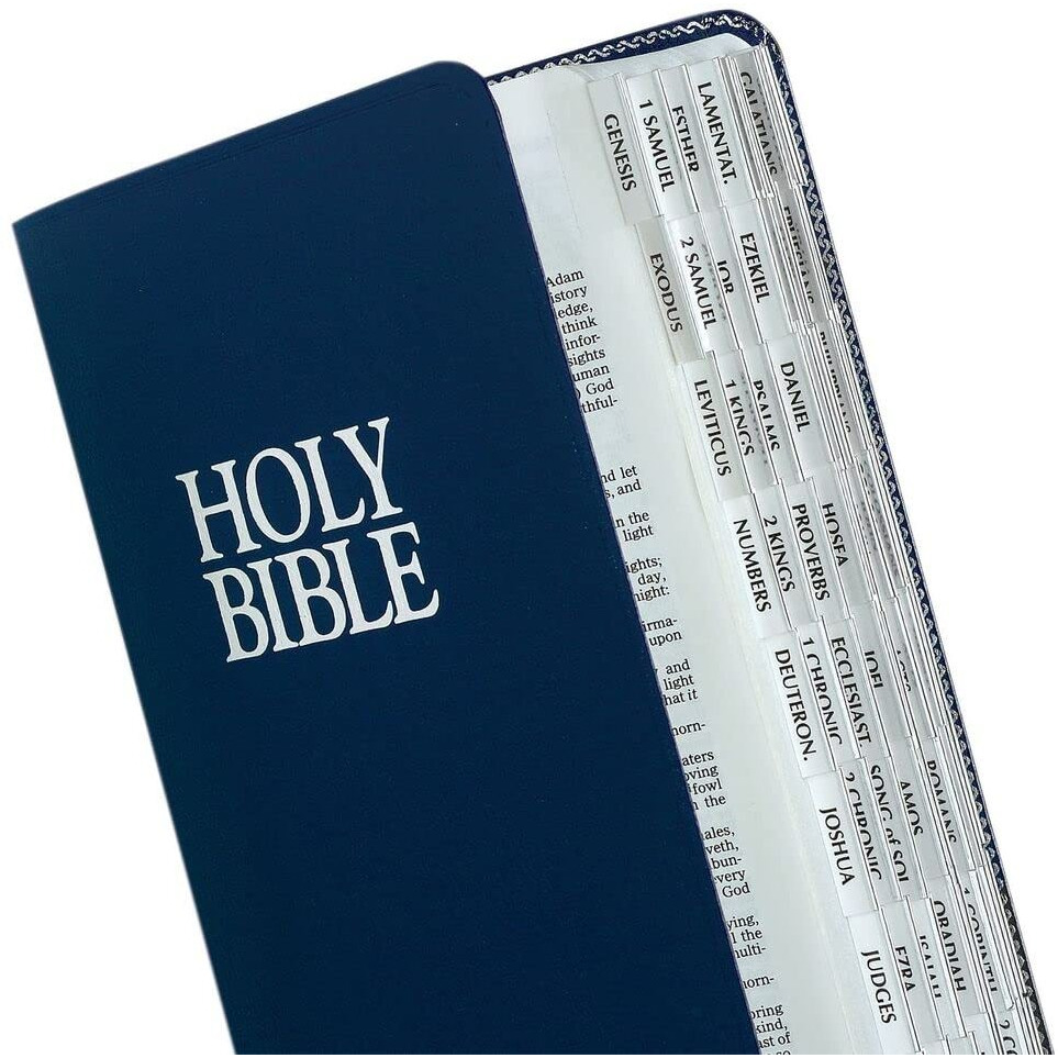 Tabbies 58339 Bible Tab Standard O&N Testament Silver