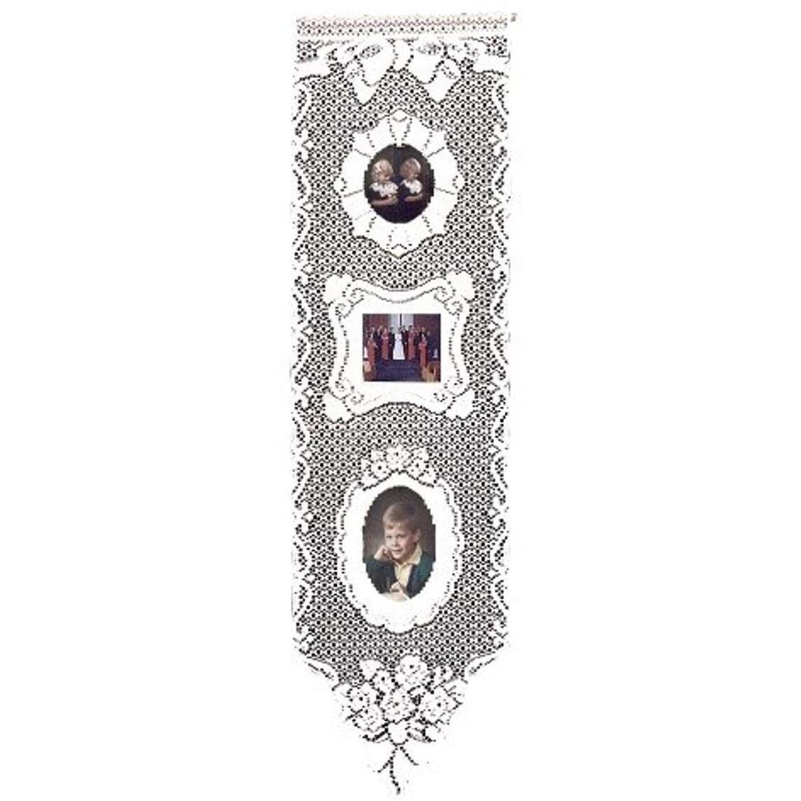 Heritage Lace WH-03E Picture Perfect Wall Hanging - Ecru