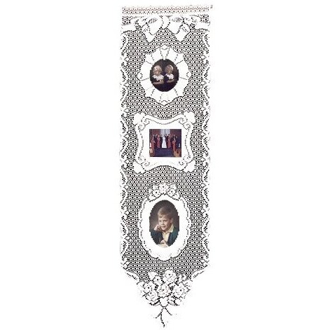 Heritage Lace WH-03E Picture Perfect Wall Hanging - Ecru
