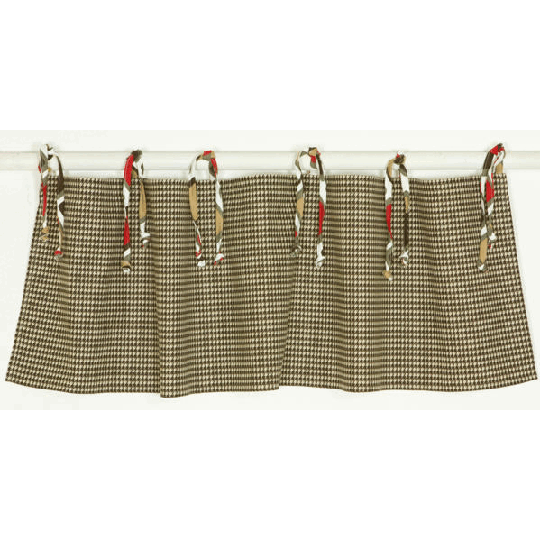 N Selby HTVN Houndstooth Valance