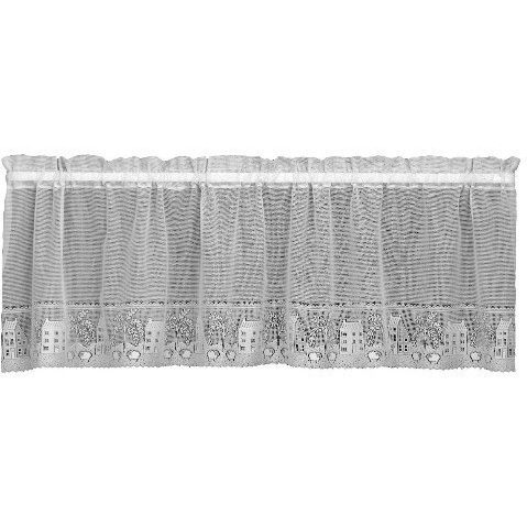 Heritage Lace 6330W-6024 country Willow 60 x 24 in Tier - White