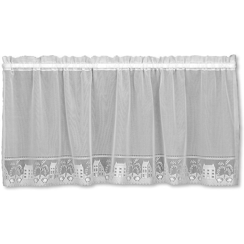 Heritage Lace 6330W-6024 country Willow 60 x 24 in Tier - White