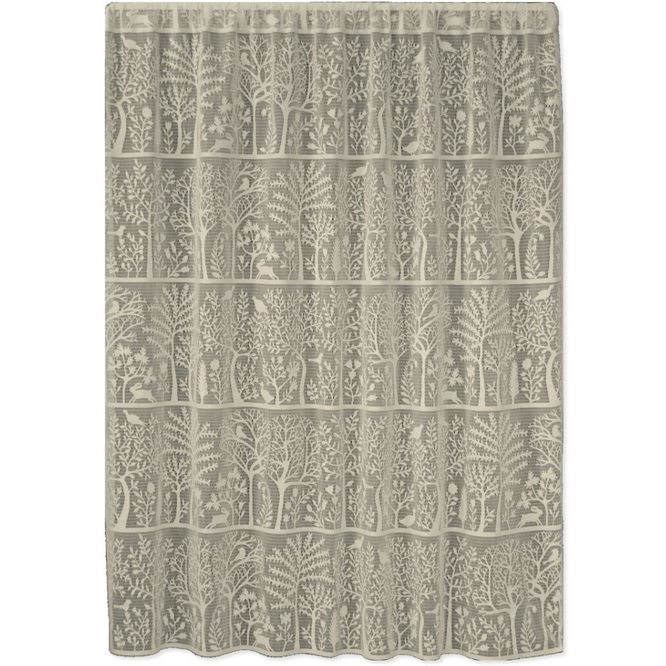 Heritage Lace 6315c-6084 60 x 84 in Rabbit Hollow Panel  cafe