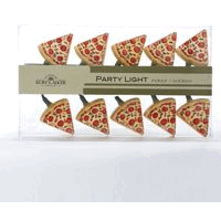 Kurt S Adler- Inc UL4215 Kurt Adler IndoorOutdoor 10-Light Pizza Light Set