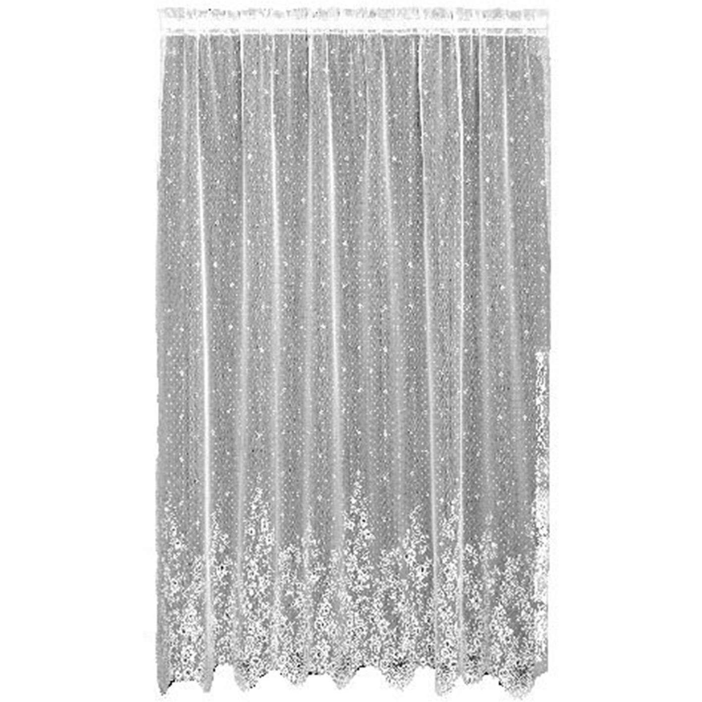Heritage Lace 6290W-6084 Floret 60 x 84 in Panel  White