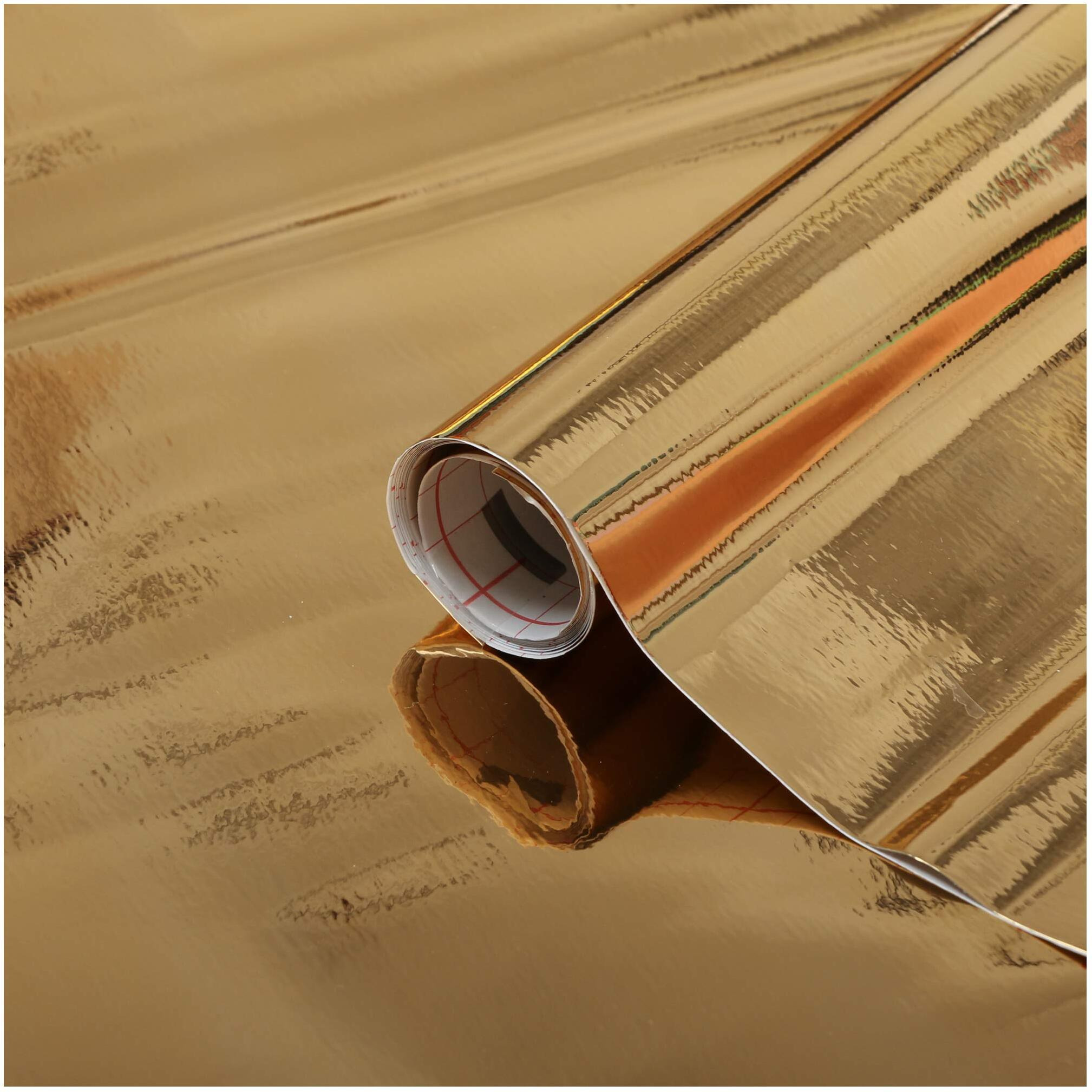 Dc-fix 347-0004 17 x 59 in Decorative Premium Self Adhesive Film  glossy gold