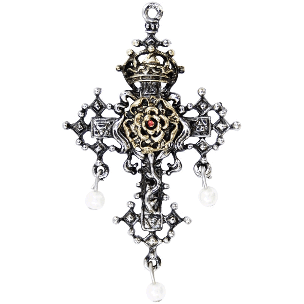 Starlinks LT03 Hampton court Rosy cross Pendant - Faith And Devotion