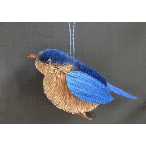 Brushart BRUSHOR27B 25&quotD x 2&quotW x 2&quotL Bluebird Ornament