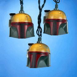 Kurt S Adler- Inc SW9135 Kurt Adler 10-Light Boba Fett Helmet Light Set