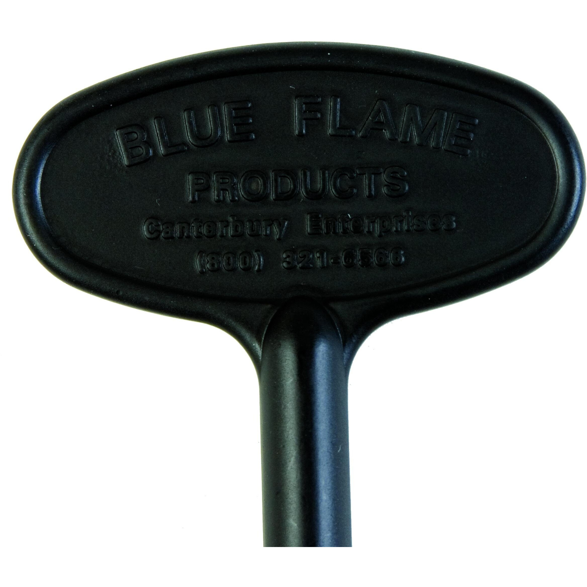Blue Flame BFKY05 3 in Universal Key Flat Black