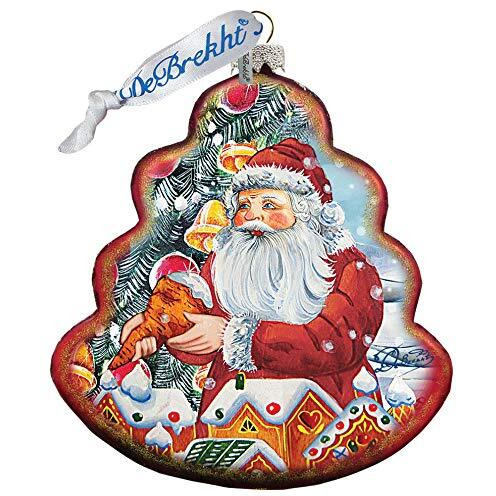 gDeBrekht 762-015 ginger Bread Tree glass Ornament
