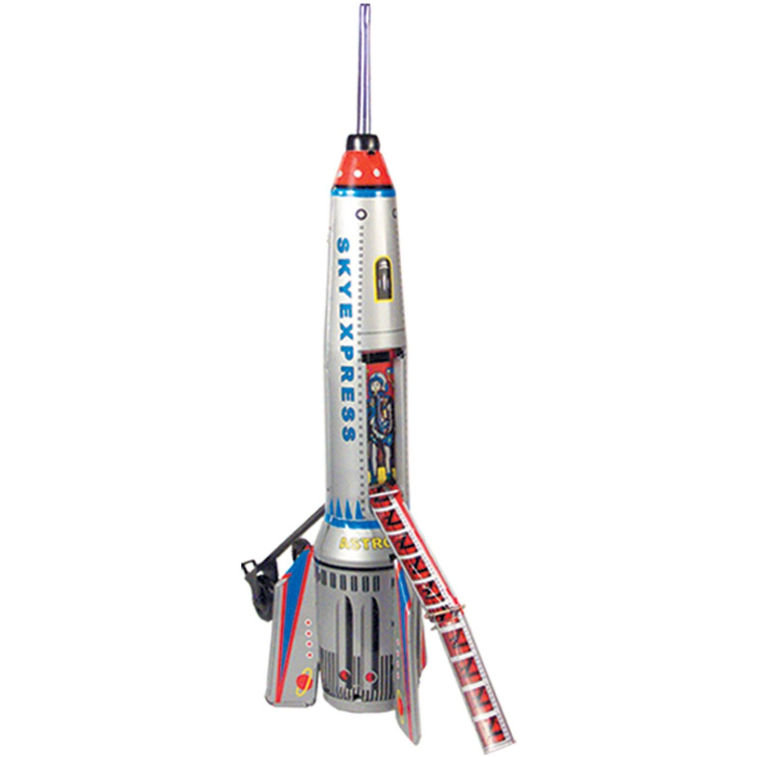 Alexander Taron MS378 collectible Tin Toy - Rocket Ship