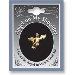 cathedral Art T600 guardian Angel Inspirational Lapel Pin