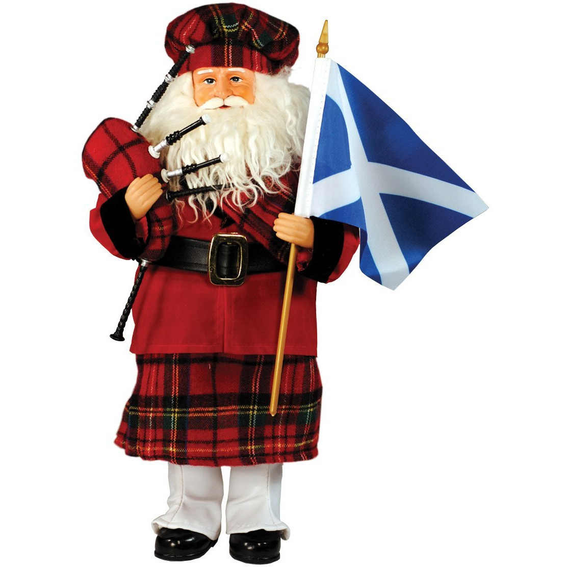 Santas Workshop 9329 15 in Scottish Santa